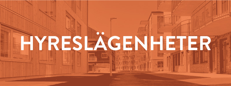 Lediga hyreslägenheter
